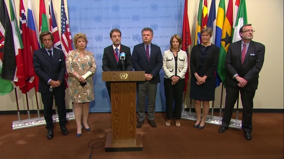 Joint Statement by Security Council Member States on the situation in Ukraine - Security Council Media Stakeout