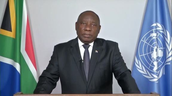 South Africa - President Addresses General Debate, 76th Session