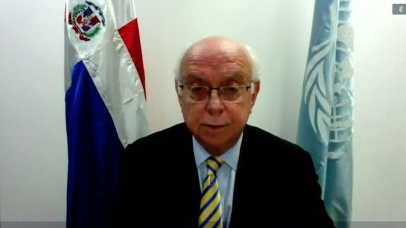 Virtual Media Stakeout by Security Council President