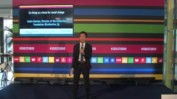 Barcamp (Andre Damian): Co-living as a force for social change - SDG Studio, Global Festival of Action for Sustainable Development 2018	