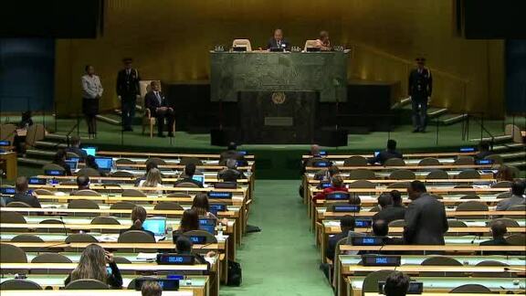 King of Netherlands Addresses General Assembly