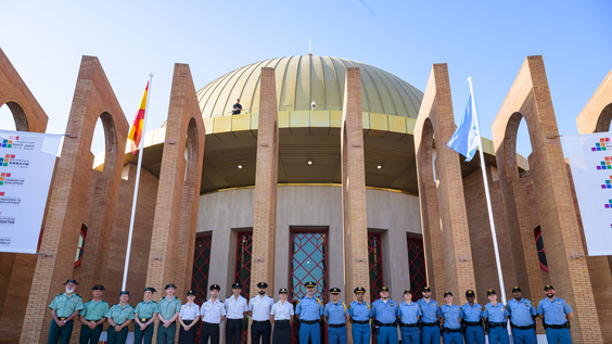 Flag Raising Ceremony- 4th International Conference on Financing for Development FFD4 (Sevilla, Spain)