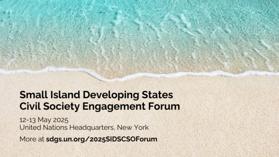 Small Island Developing States (SIDS) Civil Society Engagement Forum, Day 2