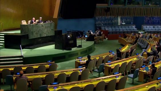 Asamblea General, 84ª sesión plenaria, 77° período de sesiones