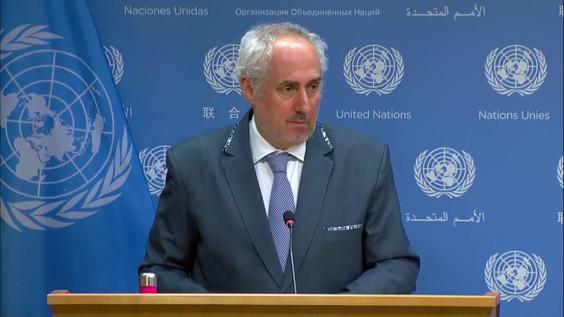 Daily Press Briefing by the Spokesperson of the Secretary-General and the Spokesperson for the President of the General Assembly