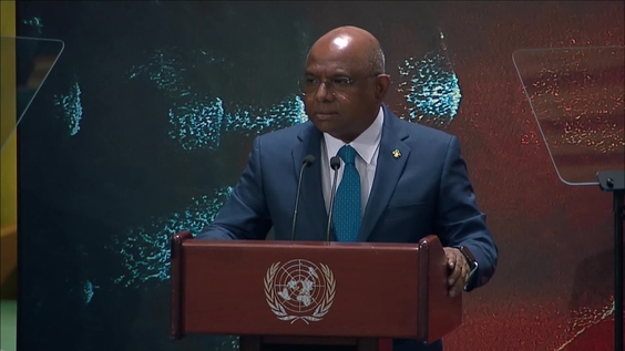 Abdulla Shahid (General Assembly President) on the High-level Thematic Debate: Moment for Nature - General Assembly, 76th session