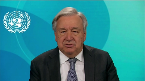 Ant&oacute;nio Guterres (UN Secretary-General) - Video message at the Water and Sanitation for Life: Harnessing Water Resources for the Africa We Want - Africa Dialogue Series 2026, High-level Policy Dialogue