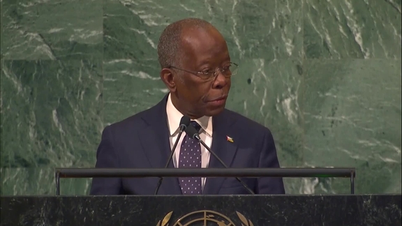 Mozambique - Prime Minister Addresses General Debate, 77th Session