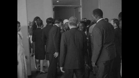 Air Afrique Reception - Inaugural Flight