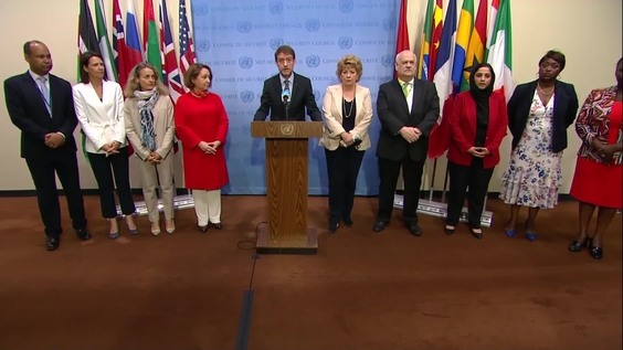 Albania, Brazil, France, Ireland, Kenya, Mexico, Norway, the UAE, and the UK on the situation in Afghanistan - Security Council Media Stakeout