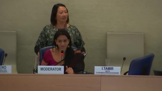 Panel II, Developing a gender lens - Forum on Business and Human Rights 2018