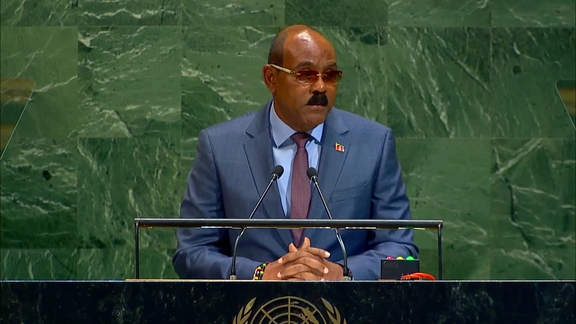 Antigua and Barbuda - Prime Minister and Minister for Finance, Corporate Governance and Public Private Partnerships Addresses General Debate, 80th Session