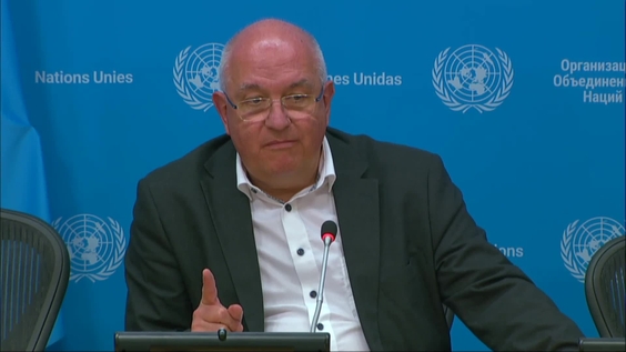 Press Conference: Special Rapporteur on minority issues, Nicolas Levrat