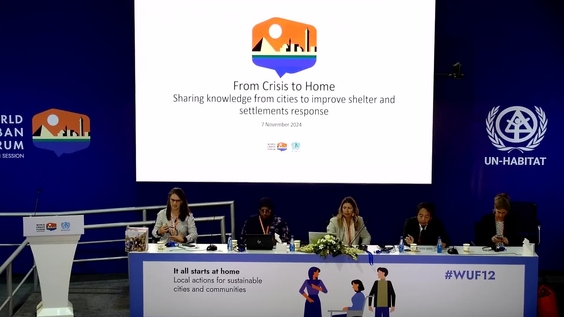 ONE UN 25: From crisis to home, sharing knowledge from cities (World Urban Forum 12th Session)