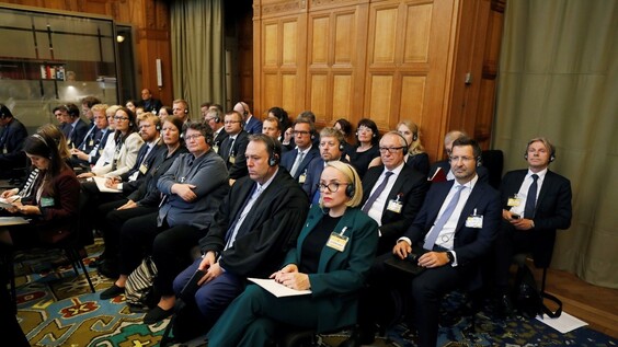 THE HAGUE – The International Court of Justice (ICJ) holds public hearings on the preliminary objections raised by the Russian Federation in the case Ukraine v. Russian Federation - observations of the intervening States, part two