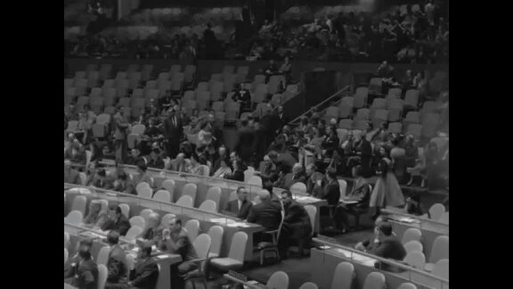 President Armas of Guatemala at UN Headquarters