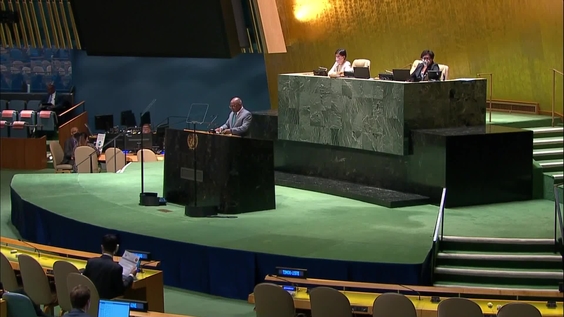 Abdulla Shahid (General Assembly President) on High-level plenary meeting to commemorate and promote the International Day against Nuclear Tests - General Assembly: 100th plenary meeting, 76th session
