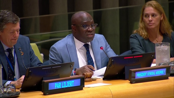 Informal Multistakeholder Hearing  on Trafficking in Persons - General Assembly, 79th session