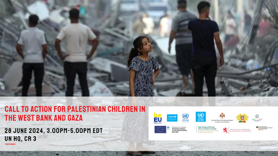 Emergency Call for Action for Children in Gaza and the West Bank (ECOSOC HAS Side event)