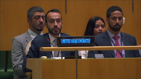 United Arab Emirates - Second Right of Reply