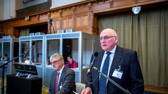 THE HAGUE – The International Court of Justice (ICJ) holds public hearings on the merits of the case Chile v. Bolivia