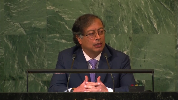 Colombia - President Addresses General Debate, 77th Session