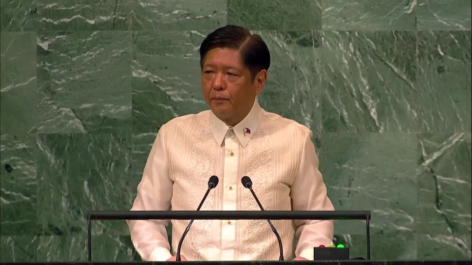 Philippines President Addresses General Debate 77th Session