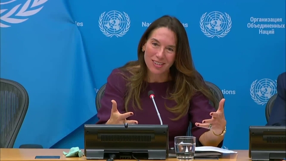 Vanessa Frazier (Malta) and President of the Security Council for April on the programme of work for the month of April 2024 - Press Conference