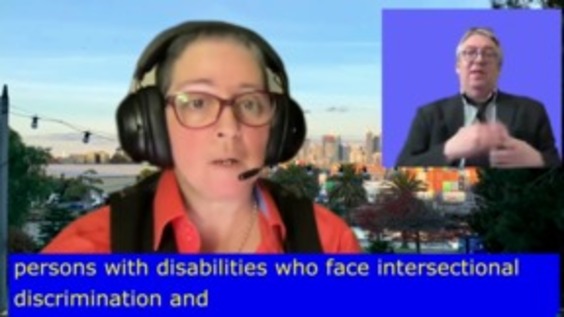 General discussion on the right to work and employment - 537th Meeting, 24th Session Committee on Rights of Persons with Disabilities