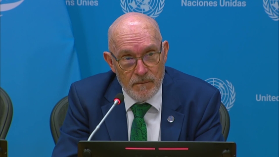 Robert Floyd (CTBTO) on the vital role of the Comprehensive Nuclear-Test-Ban Treaty (CTBT) in advancing the NPT's non-proliferation and disarmament objectives - Press Conference