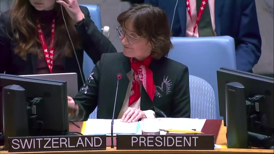 Threats to international peace and security - Security Council, 9769th meeting