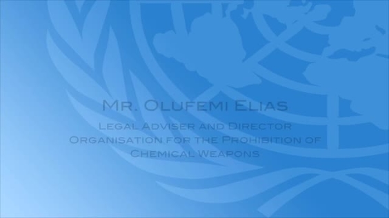 Olufemi Elias - The Chemical Weapons Convention, the Organization for the Prohibition of Chemical Weapons and Non-State Actors