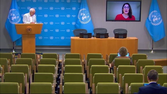 Press Conference: Paula Narvaez, Regional Director for Latin America and the Caribbean for the United Nations Population Fund(UNFPA)