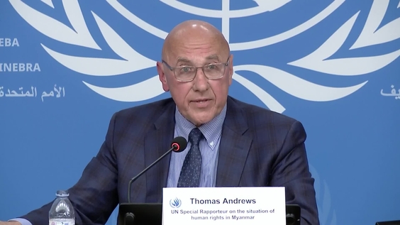 OHCHR (Special Procedures) – Press Conference: The situation of human rights in Myanmar