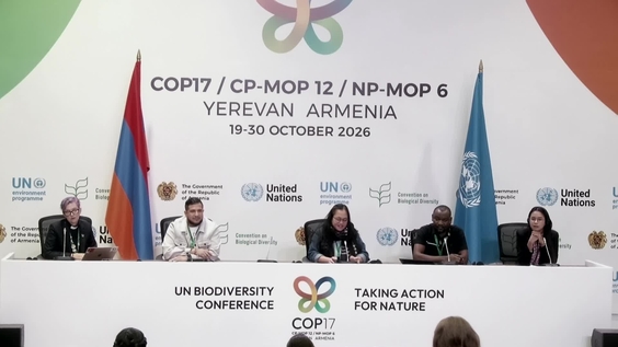 Press Conference: No biodiversity, no future: Faiths United in action for COP17 to protect Life,