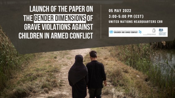 Launch event: Paper on Gender Dimension of the Impact of Grave Violations on Children