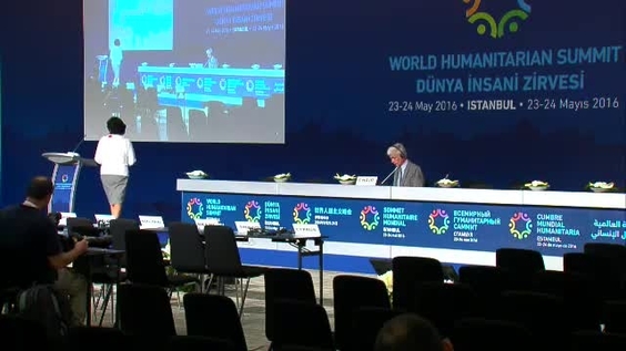 Candan Fetvaci (Turkey), World Humanitarian Summit (Istanbul, 2016), Member States and Stakeholders Announcements