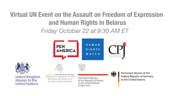 Assault on Freedom of Expression and Human Rights in Belarus