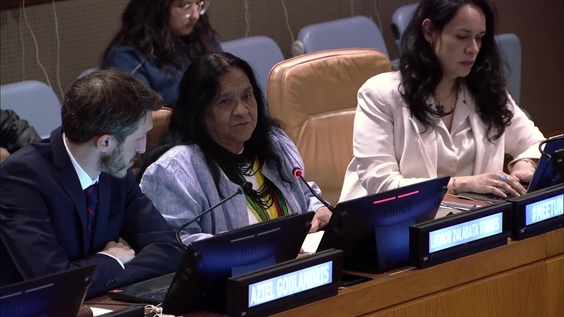 Civil Society Dialogue with Ambassador Leonor Zalabata Torres, Permanent Representative of Colombia