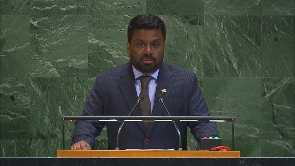 Sri Lanka - Head of State and President Addresses General Debate, 80th Session