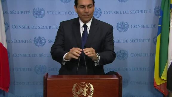 Permanent Representative of Israel Briefs Press  