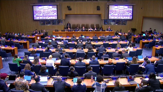 First Committee, 2nd plenary meeting - General Assembly, 78th session
