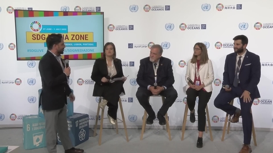 Blue economy: the role of civil society and the private sector: SDG Media Zone - UN Ocean Conference 2022