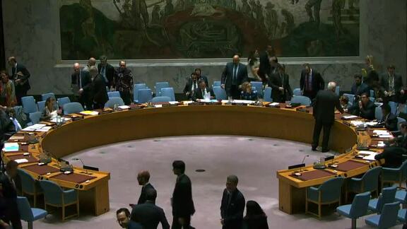 8557th Security Council Meeting: Situation in Middle East