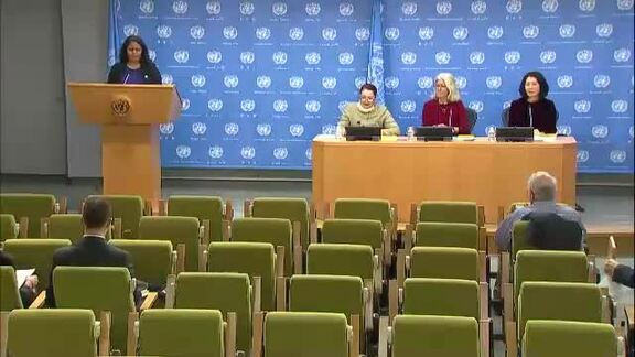 Director of Division for Social Policy and Development Briefs Press