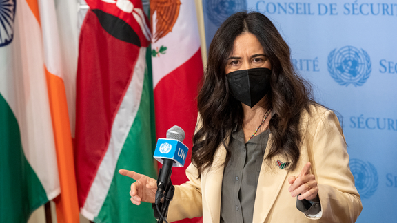 Press Conference: Lana Nusseibeh (United Arab Emirates) and President of the Security Council for the month of March on the Security Council programme of work