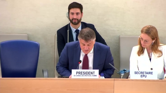 Adoption of the reports - 43rd Session of Universal Periodic Review