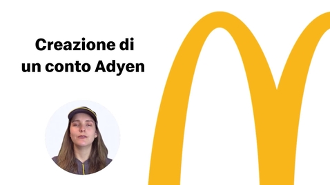 Thumbnail for Creazione di un conto Adyen