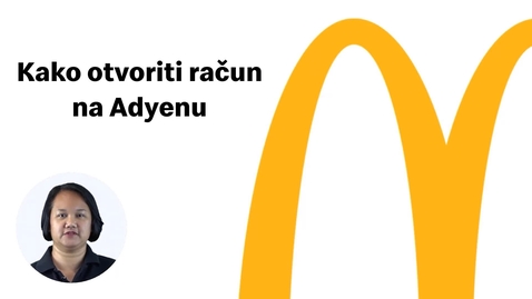Thumbnail for Postupak prijave za Adyen račun v1.0