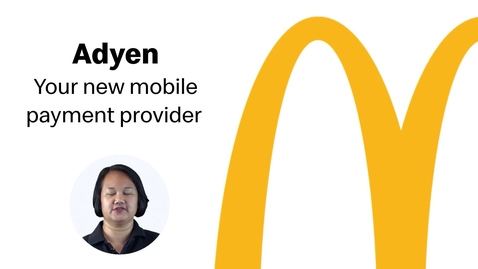 Thumbnail for Adyen Your new mobile payment provider